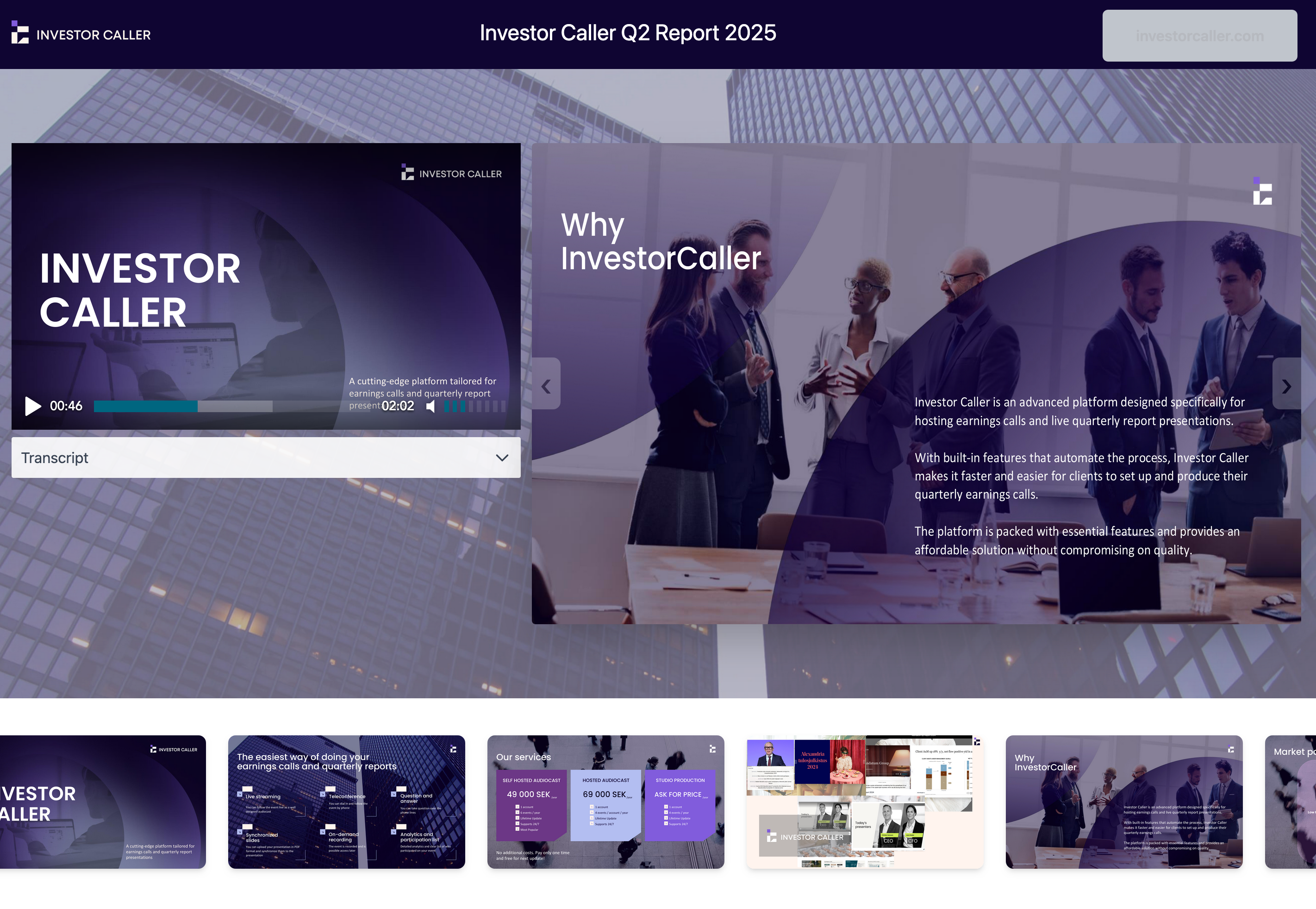 Post-Event Intelligence Dashboard